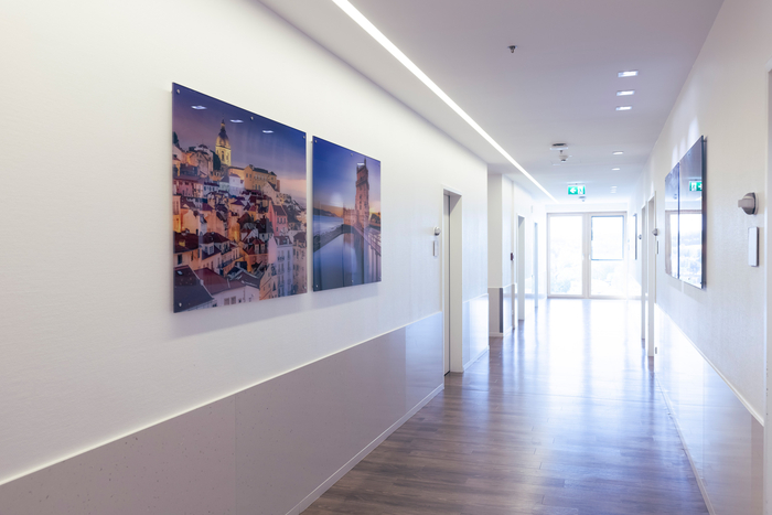 Flur der Panoramastation des Marien Hospital Herne.