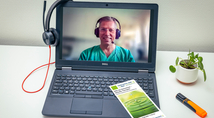 Prof. Dr. Clemens Tempfer, Direktor der Klinik für Frauenheilkunde und Geburtshilfe des Marien Hospital Herne, informierte online über aktuelle Therapiemöglichkeiten bei Harnverlust und Beckenbodenbeschwerden.