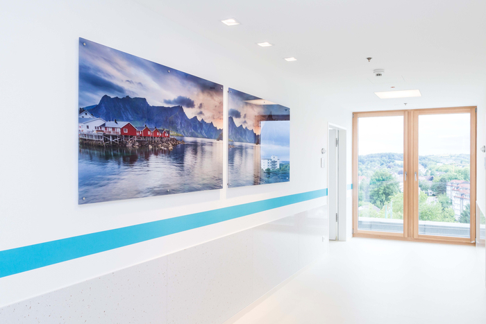 Flur der Panoramastation des Marien Hospital Herne.