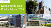 Drei Krankenhäuser der St. Elisabeth Gruppe zählen zu Deutschlands Besten Krankenhäusern 2025.