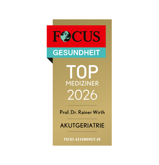 FOCUS-Siegel "Top Mediziner 2026 für Akutgeriatrie"